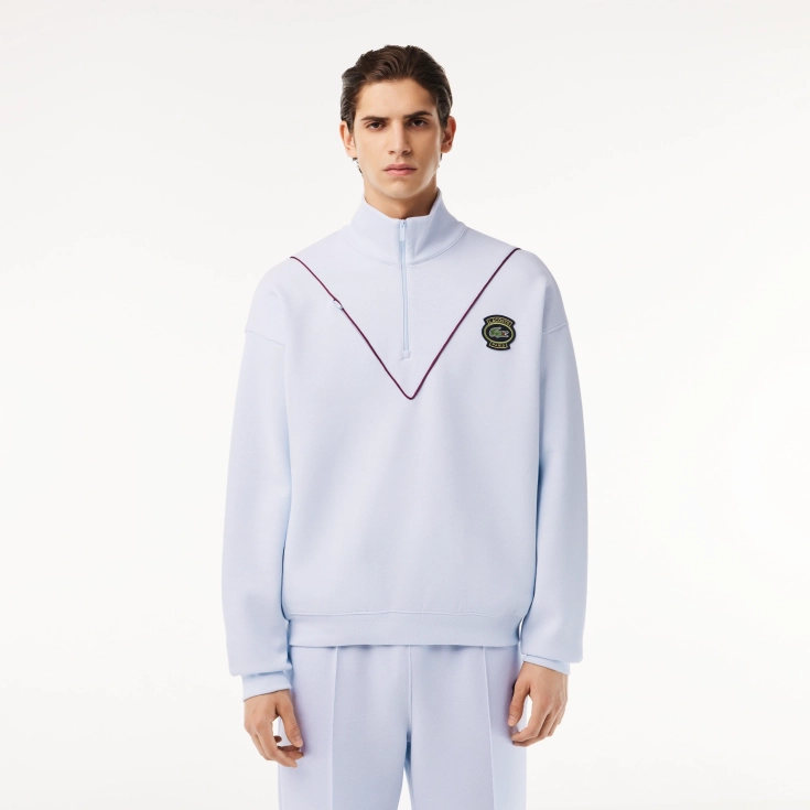 Хлопковая толстовка Lacoste Unisex Loose Fit