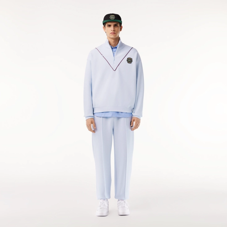 Хлопковая толстовка Lacoste Unisex Loose Fit