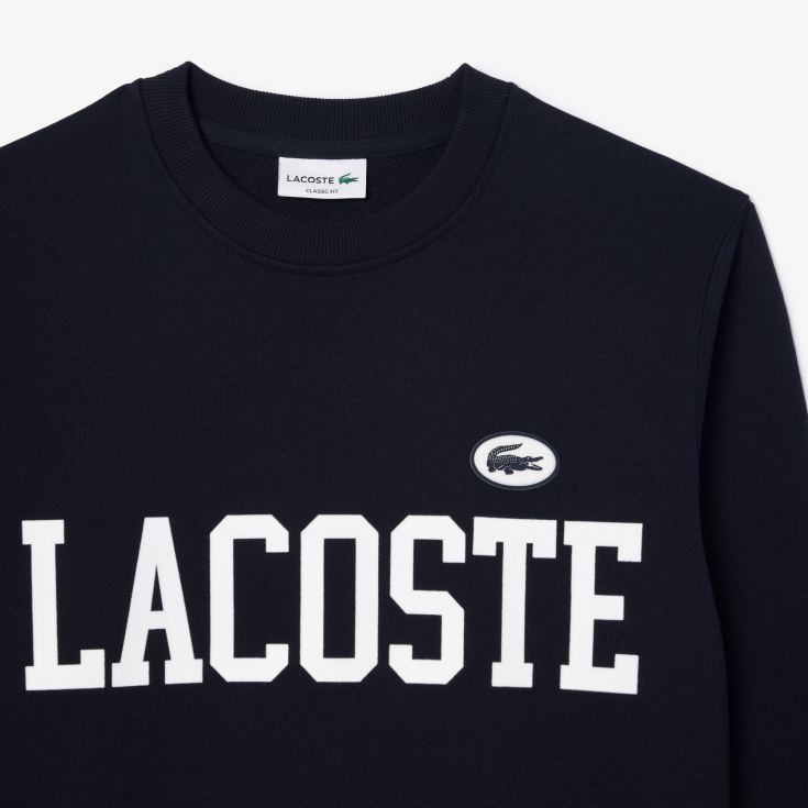 Мужской флисовый свитшот Lacoste