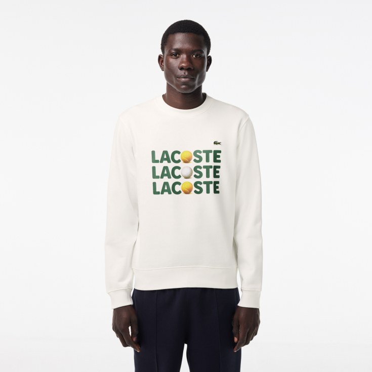 Мужской флисовый свитшот Lacoste