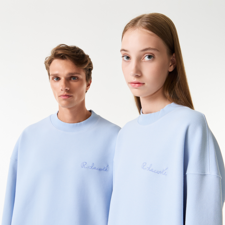 Хлопковый свитшот Lacoste Unisex Oversize