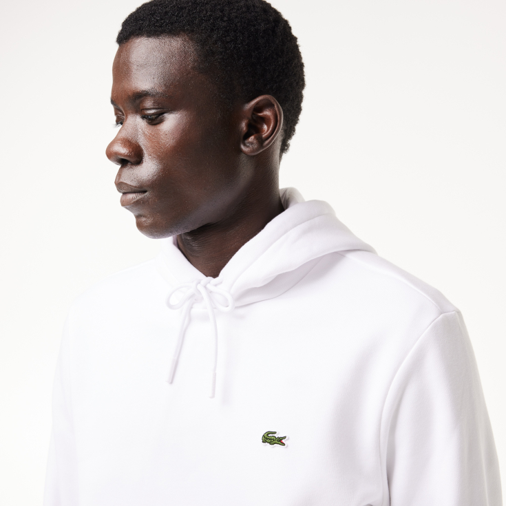 Мужское худи Lacoste Classic Fit с флисом