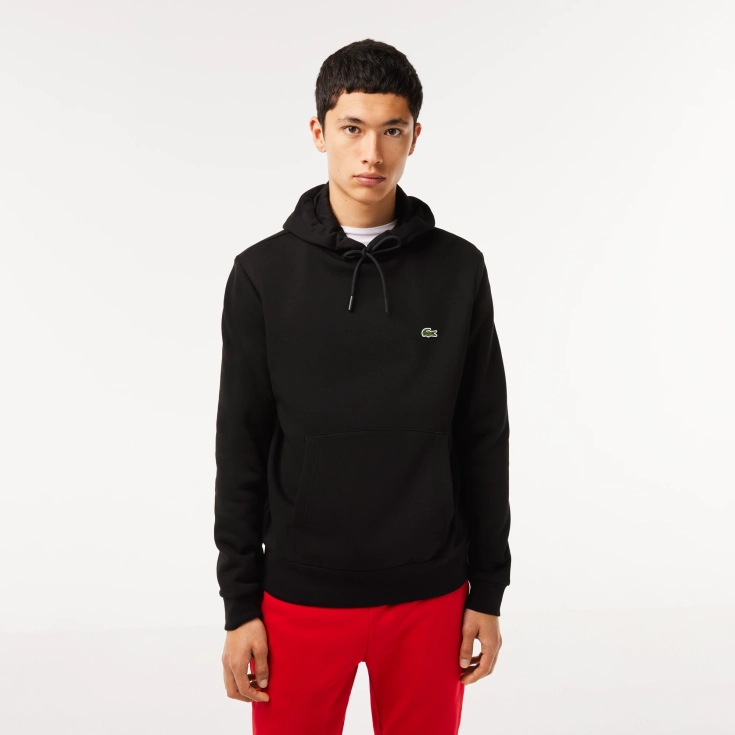 Мужское худи Lacoste Classic Fit с флисом