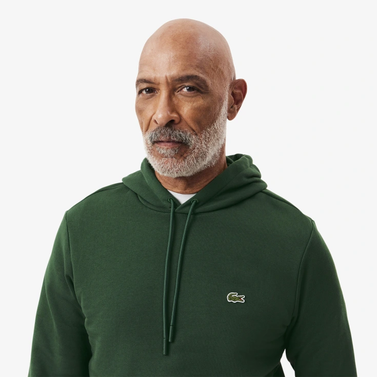 Мужское худи Lacoste Classic Fit с флисом