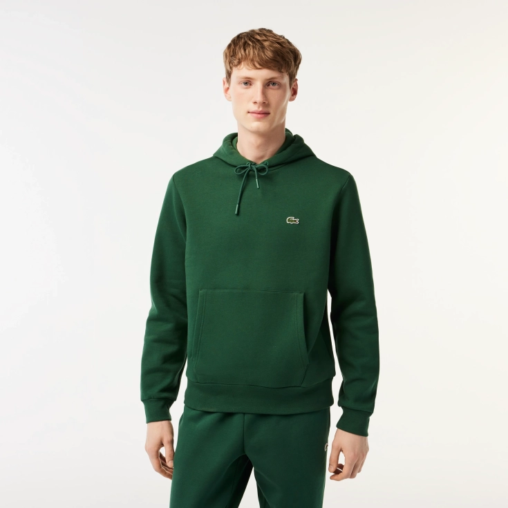 Мужское худи Lacoste Classic Fit с флисом