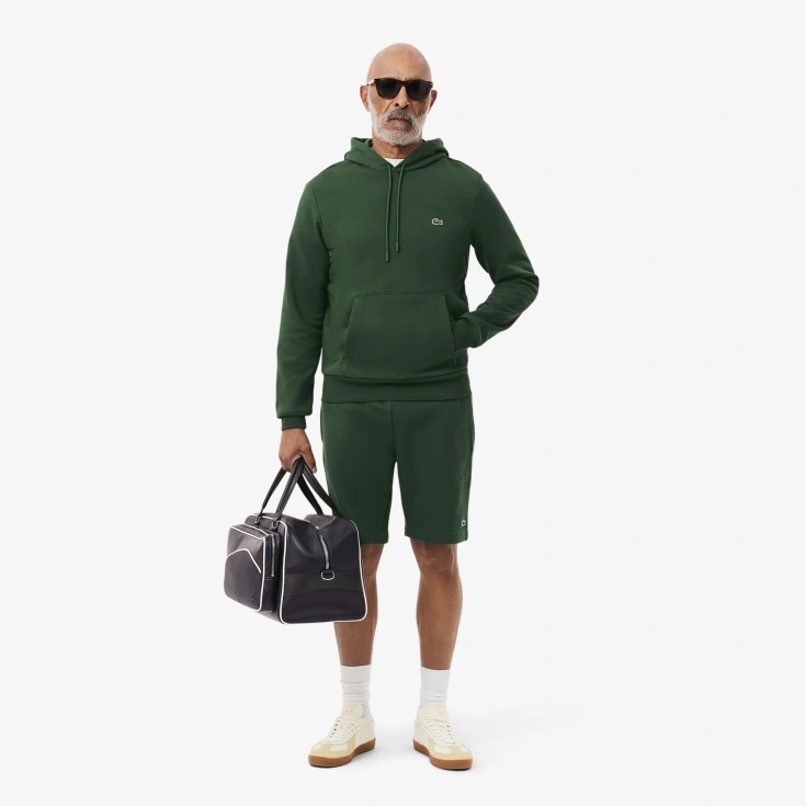 Мужское худи Lacoste Classic Fit с флисом