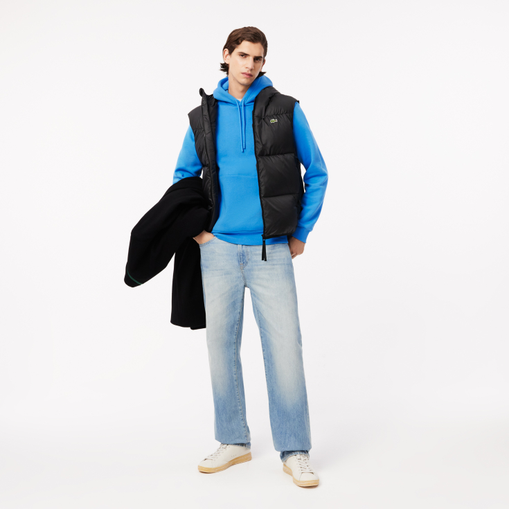 Мужское худи Lacoste Classic Fit с флисом