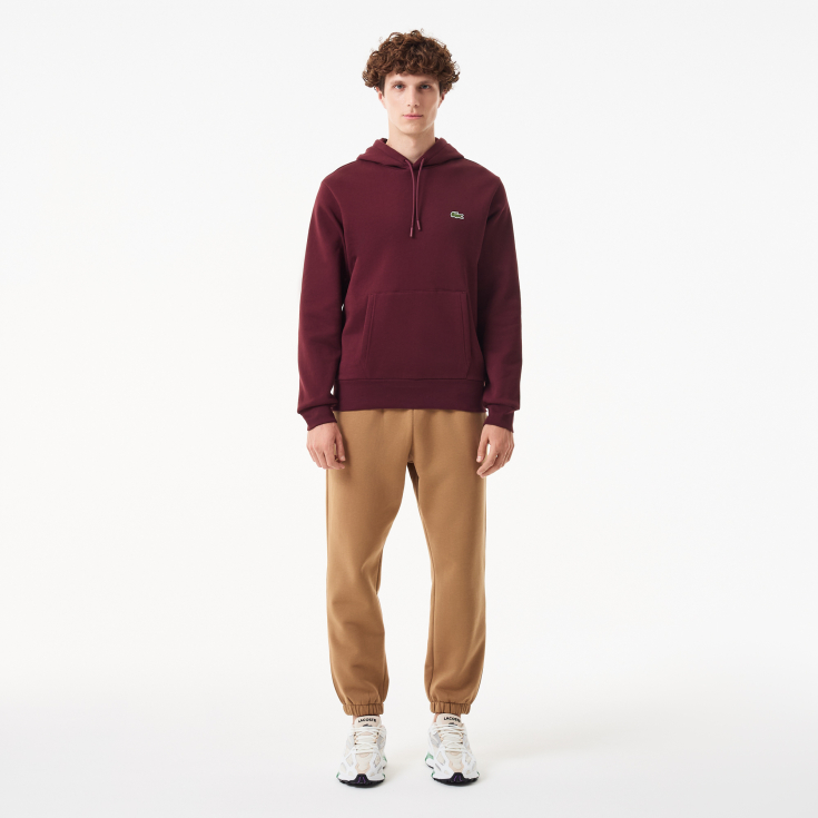 Мужское худи Lacoste Classic Fit с флисом