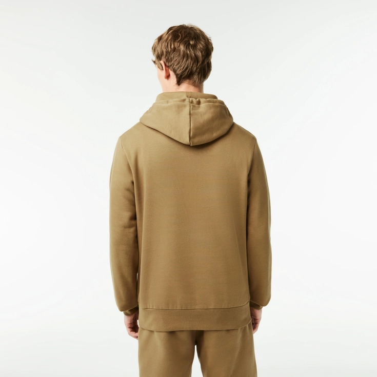 Мужское худи Lacoste Classic Fit с флисом
