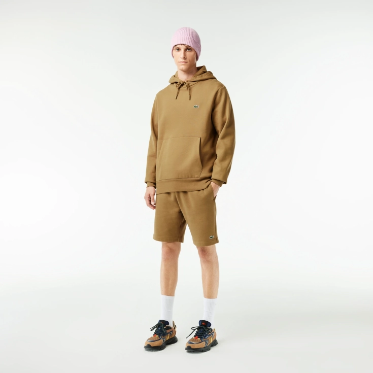 Мужское худи Lacoste Classic Fit с флисом