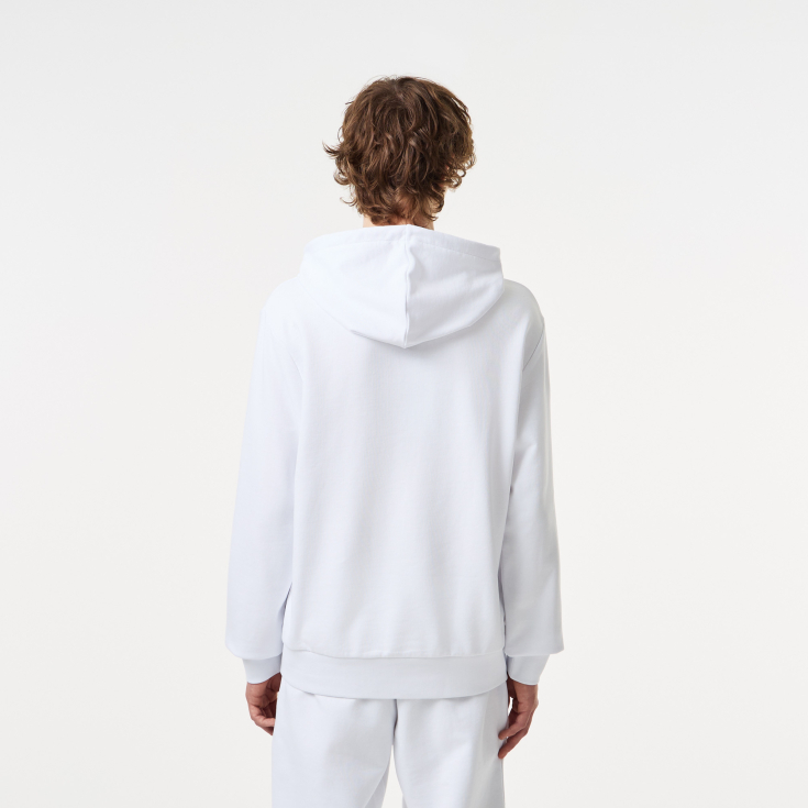 Мужская толстовка - худи  Lacoste Classic Fit из органического хлопка