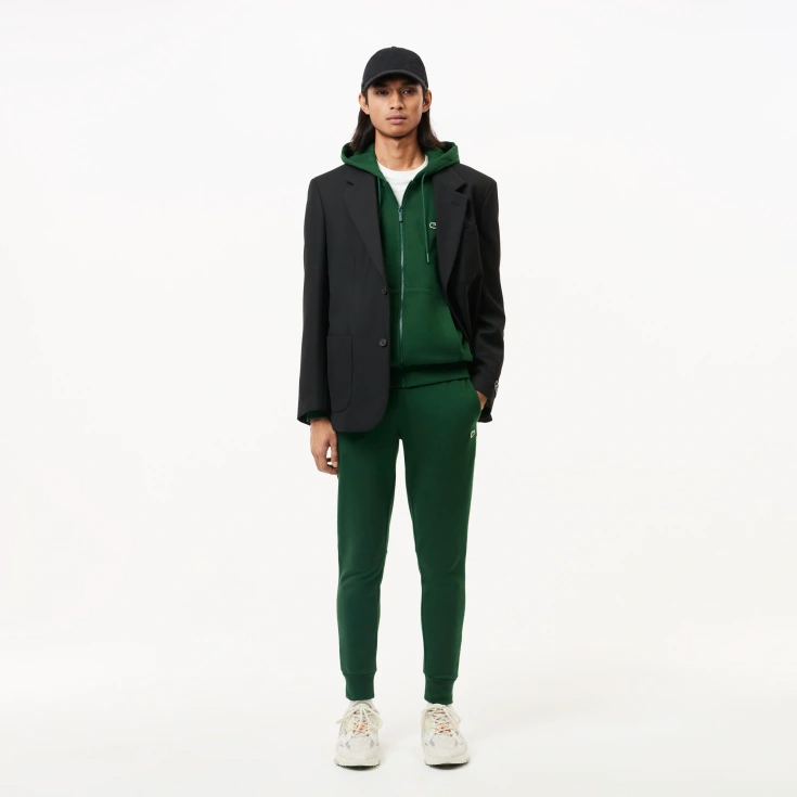 Мужская флисовая толстовка Lacoste на молнии