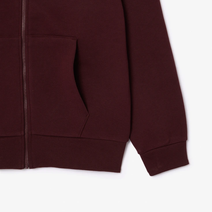 Мужская флисовая толстовка Lacoste на молнии