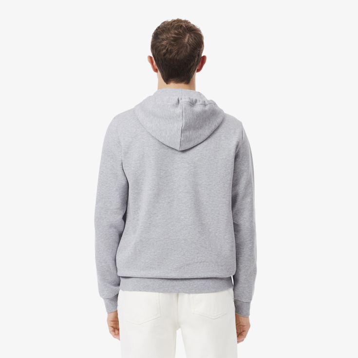 Мужская флисовая толстовка Lacoste на молнии