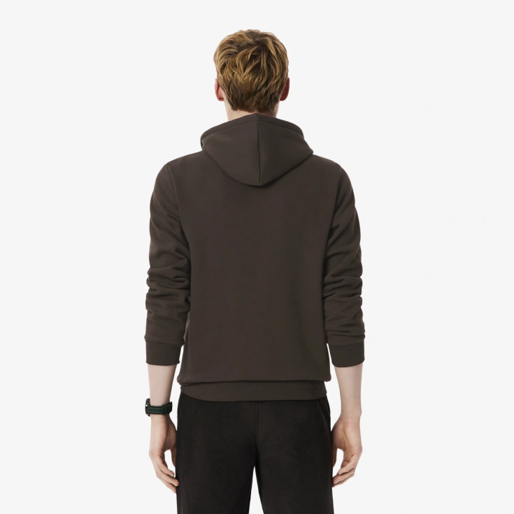 Мужская флисовая толстовка Lacoste на молнии