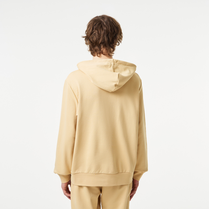 Мужская флисовая толстовка Lacoste на молнии