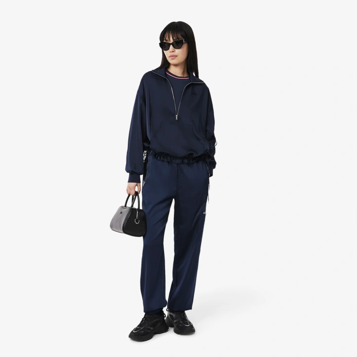 Женская хлопковая футболка Lacoste