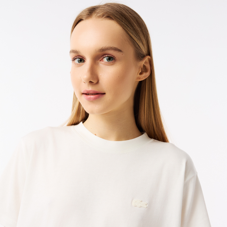 Женская футболка Lacoste SPORT из органического хлопка