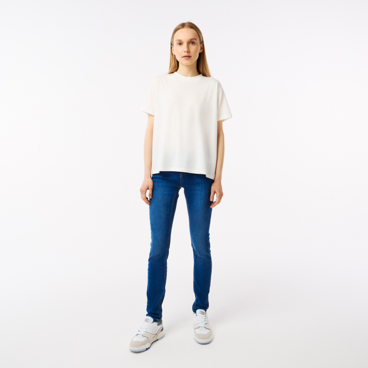 Женская футболка Lacoste SPORT из органического хлопка