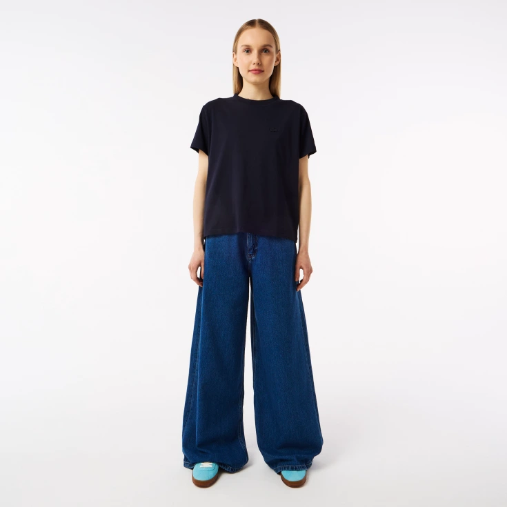 Женская футболка Lacoste SPORT из органического хлопка