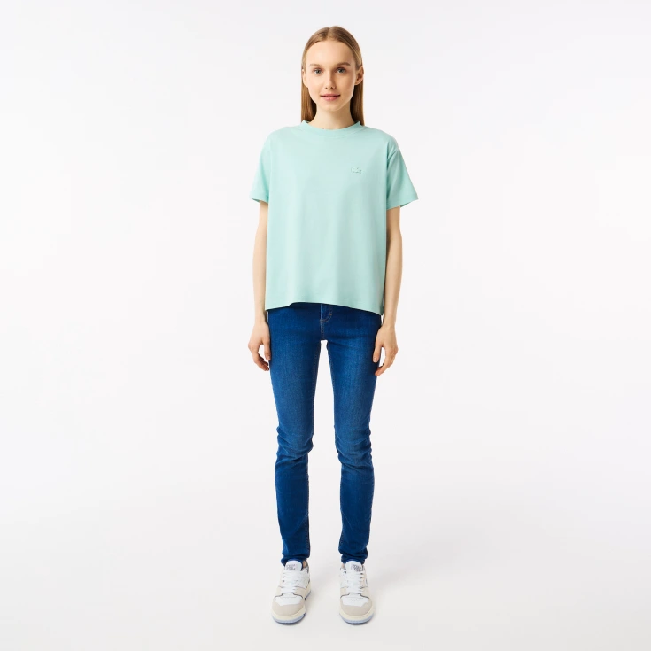 Женская футболка Lacoste SPORT из органического хлопка
