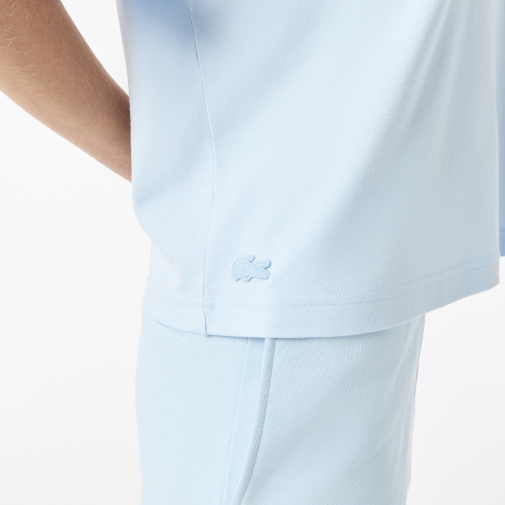 Женская футболка Lacoste из хлопка
