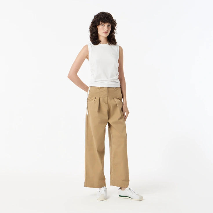 Женский топ Lacoste из эластичного хлопка