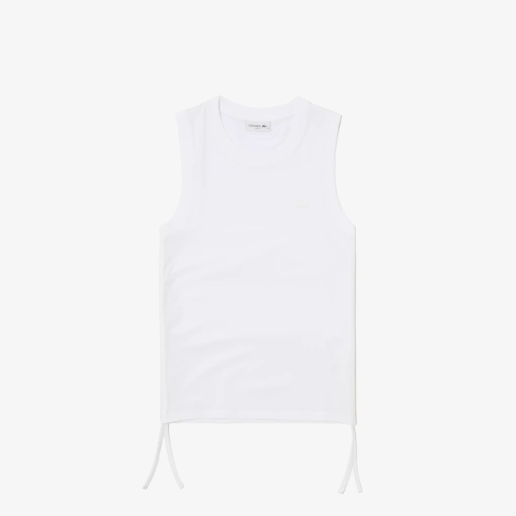Женский топ Lacoste из эластичного хлопка