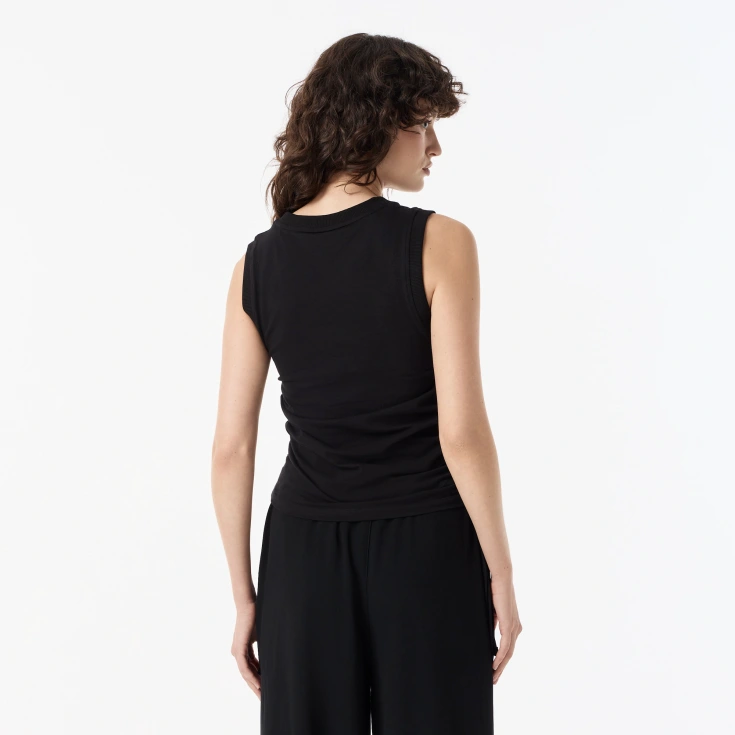 Женский топ Lacoste из эластичного хлопка