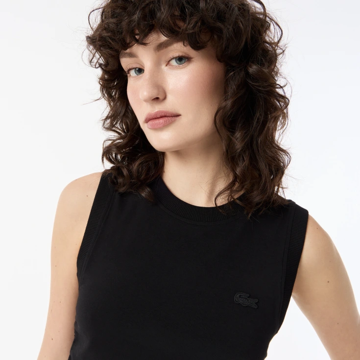 Женский топ Lacoste из эластичного хлопка