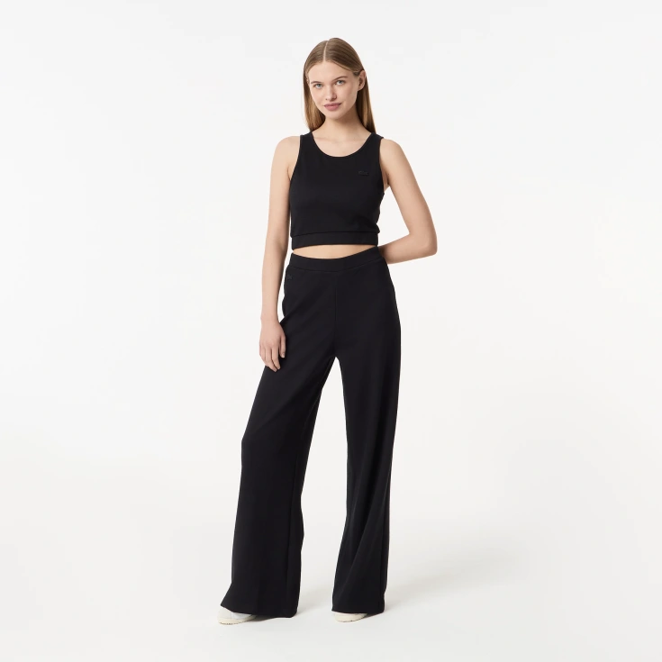 Женский топ Lacoste из хлопка