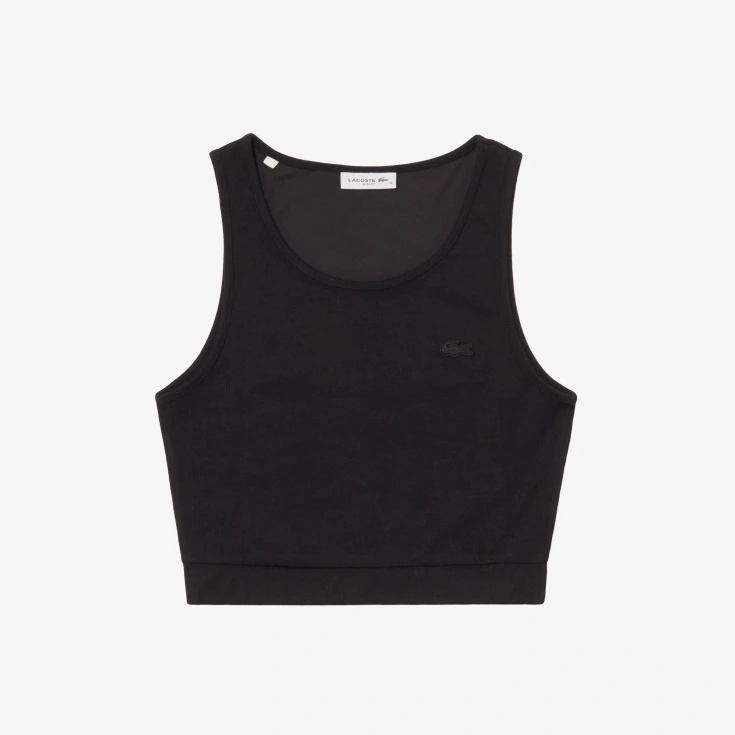 Женский топ Lacoste из хлопка