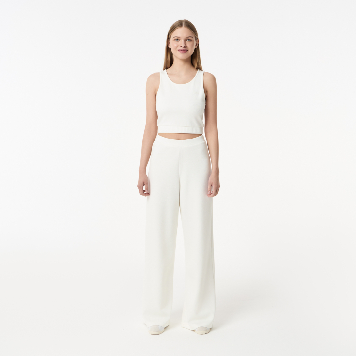 Женский топ Lacoste из хлопка