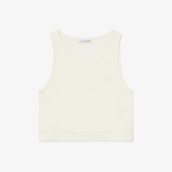 Женский топ Lacoste из хлопка