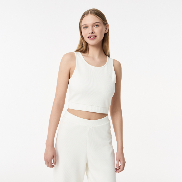 Женский топ Lacoste из хлопка