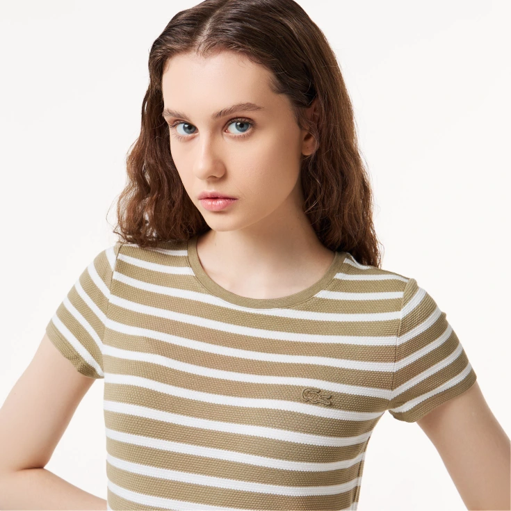 Женская футболка Lacoste Slim Fit