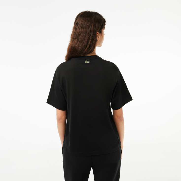 Женская футболка Lacoste с принтом Lacoste