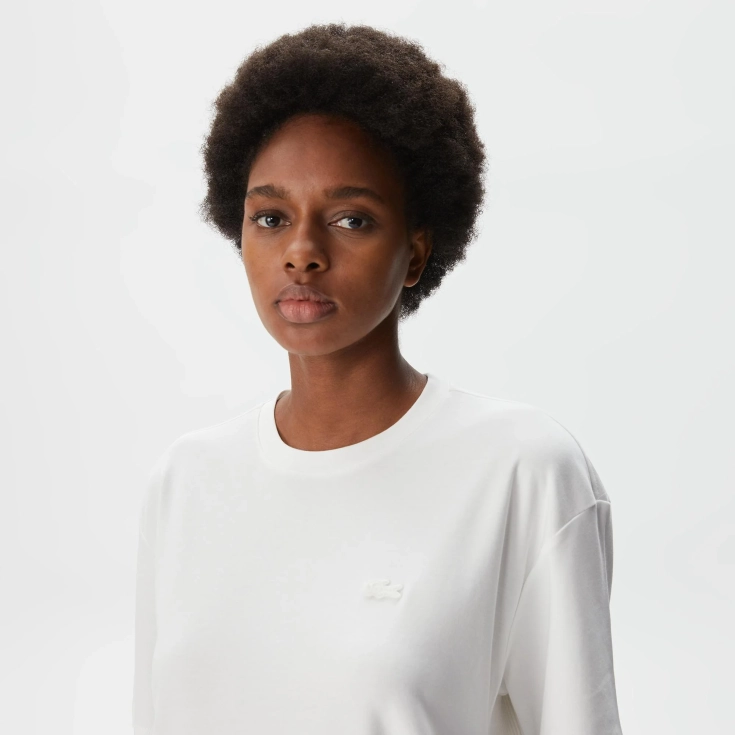 Женская Футболка Lacoste Regular Fit