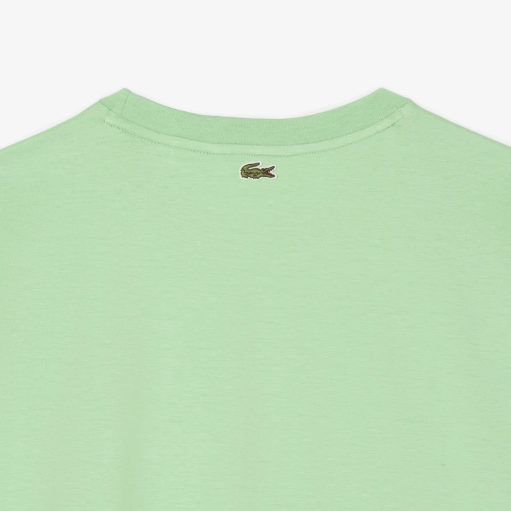 Женская футболка Lacoste из хлопка