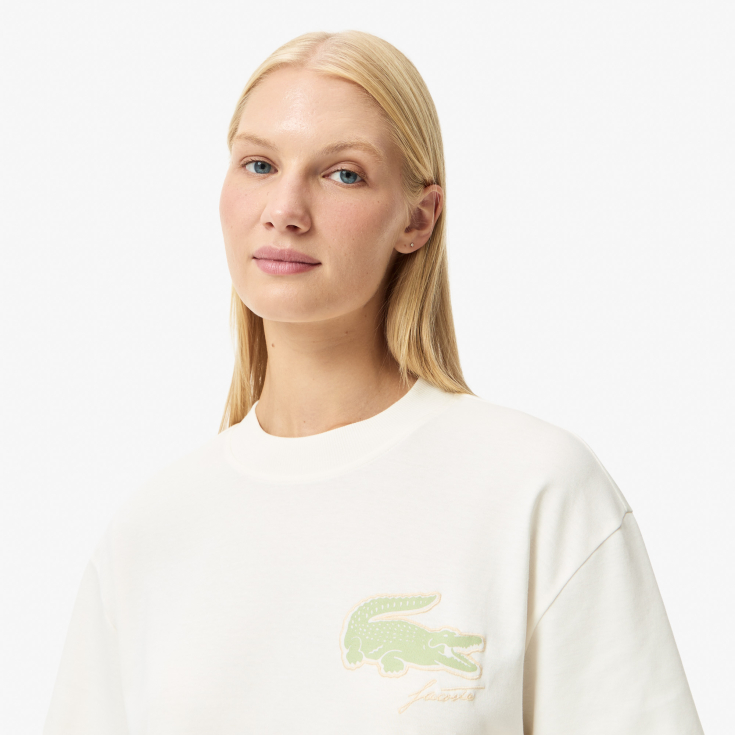Женская Футболка Lacoste LOOSE FIT