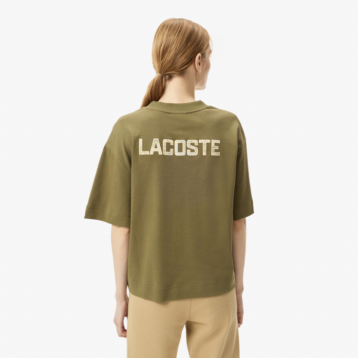 Женская Футболка Lacoste LOOSE FIT