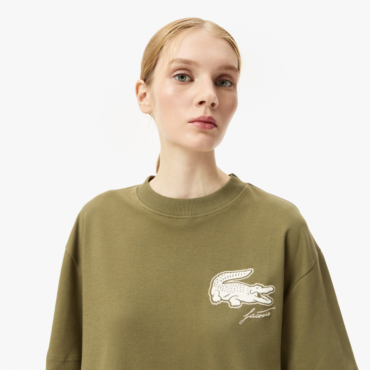 Женская Футболка Lacoste LOOSE FIT