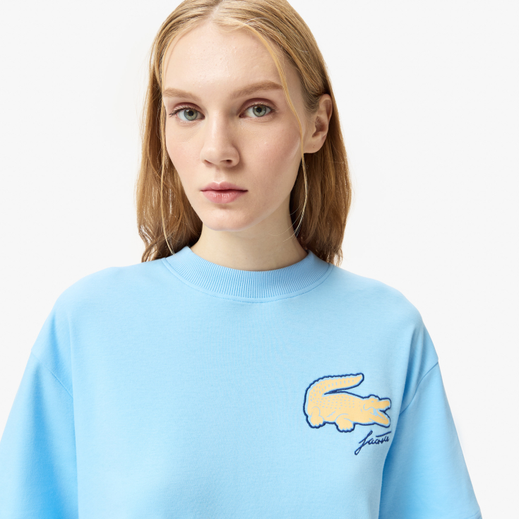 Женская Футболка Lacoste LOOSE FIT