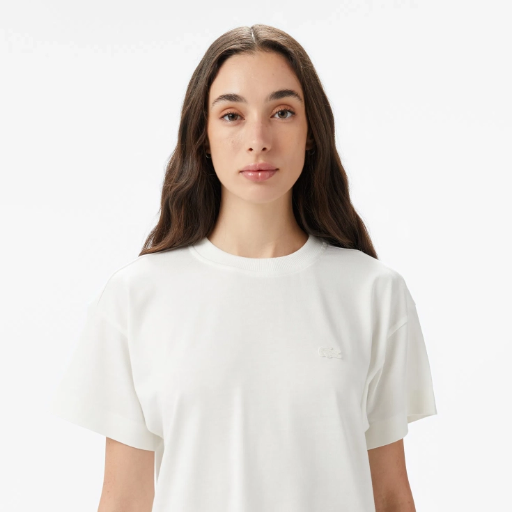 Женская Футболка Lacoste LOOSE FIT