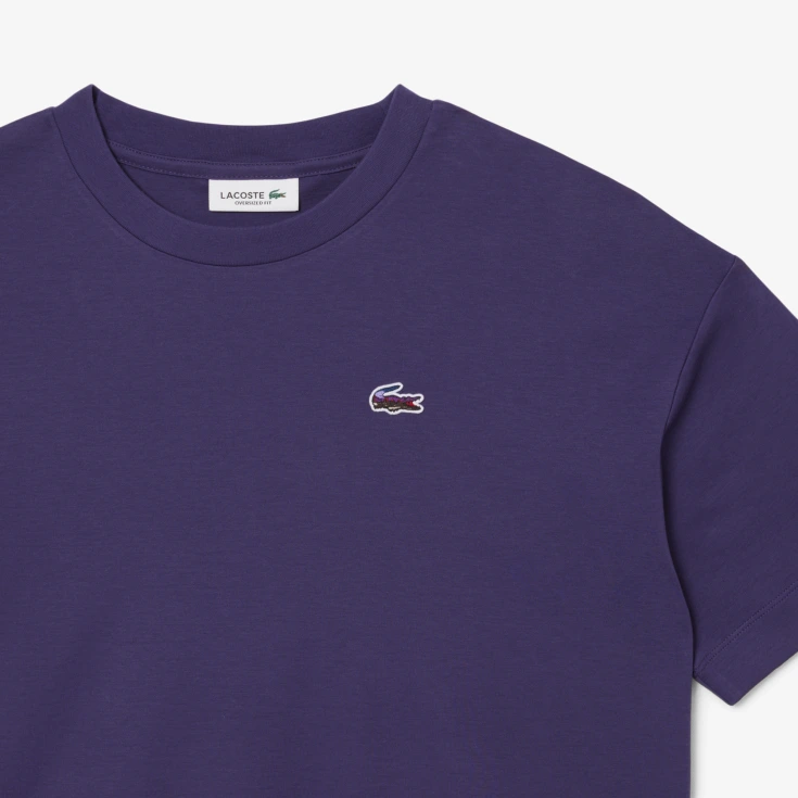 Женская хлопковая Футболка Lacoste