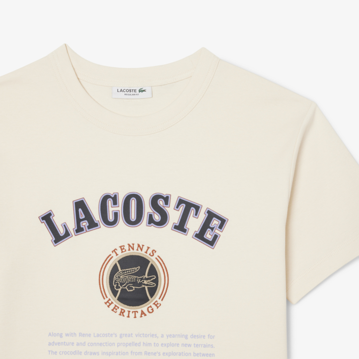 Женская Футболка Lacoste Regular Fit