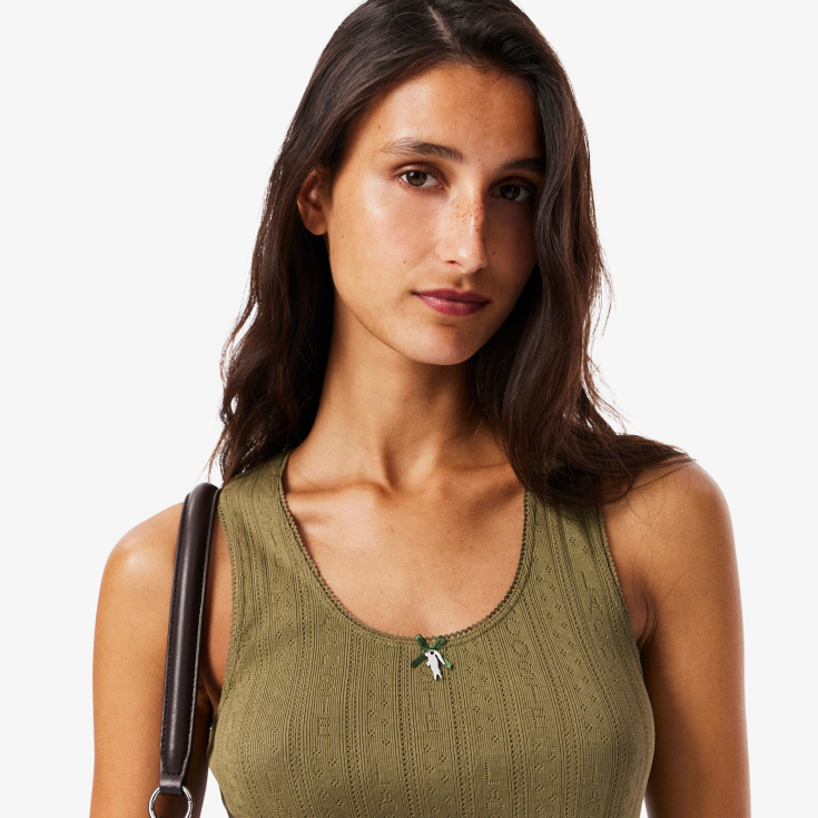 Женский топ Lacoste