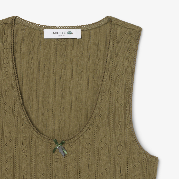 Женский топ Lacoste