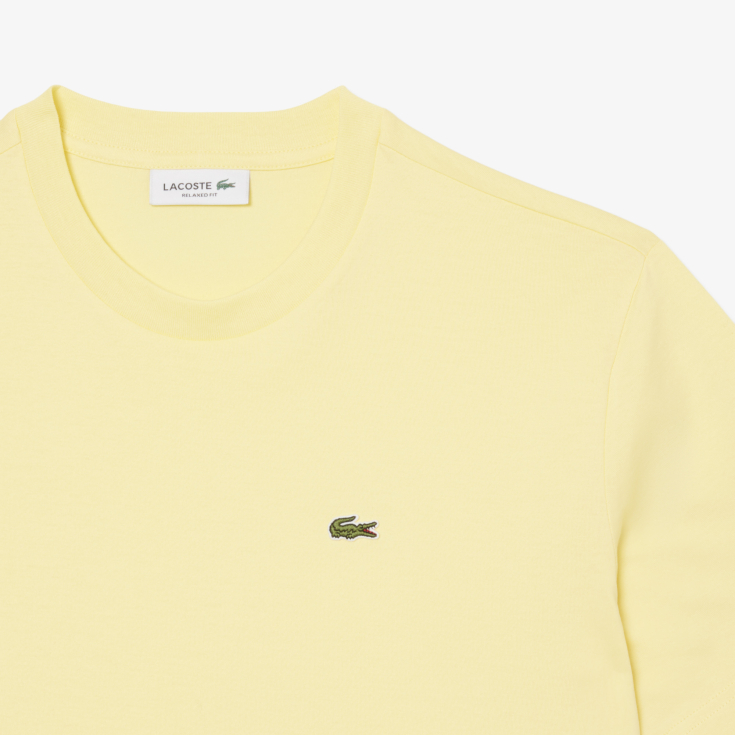 Женская футболка Lacoste Loose Fit из мягкого хлопка