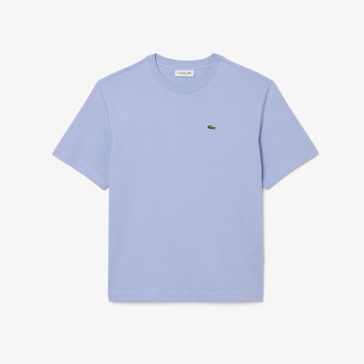 Женская Футболка Lacoste Loose Fit из мягкого хлопка